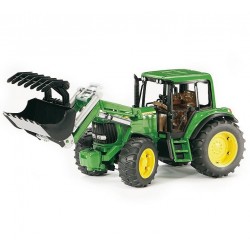 Bruder 6920 - Trattore John Deere con Benna Anteriore