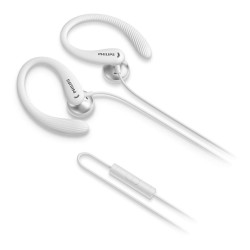 Philips TAA1105WT/00 cuffia e auricolare Aggancio, Auricolare Bianco