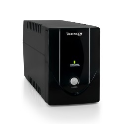 Vultech UPS1200VA-LITE gruppo di continuità (UPS) Standby (Offline) 1200 VA 600 W 2 presa(e) AC