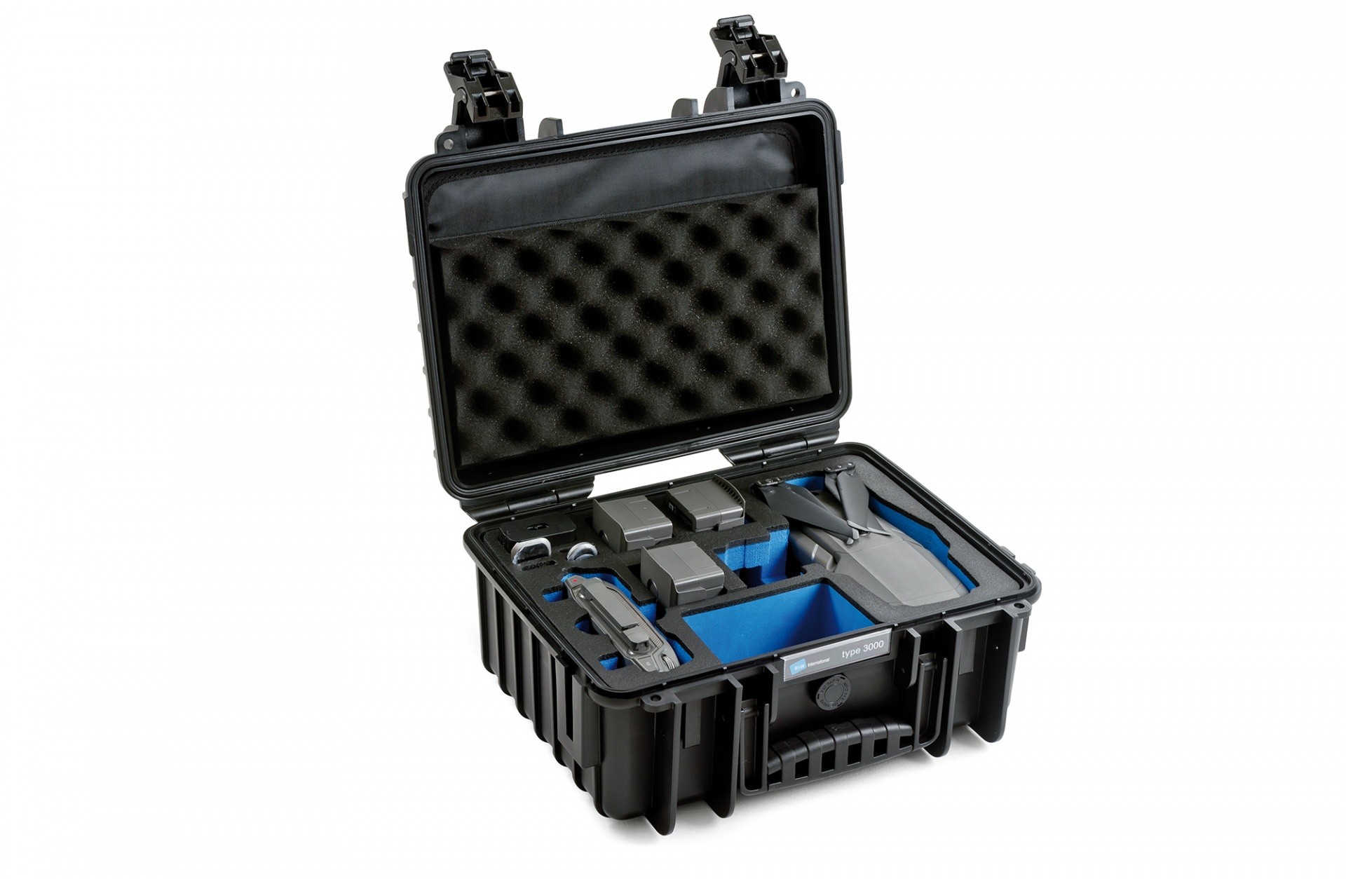 B&W 3000/B/MAVIC2V2 custodia per drone con telecamera Custodia rigida Nero Polipropilene (...