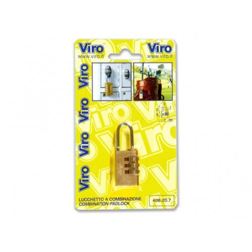 VIRO 406.30.7 LUCCHETTO COMB VARIO MM28