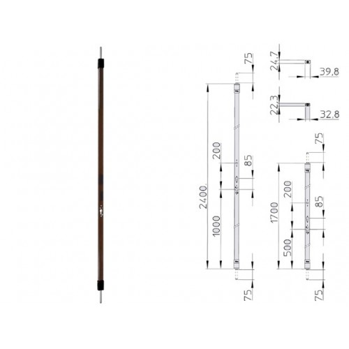 VIRO 4008 SPRANGA UNIVERSALE MM 620-2400