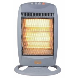 Vinco 70104 stufetta elettrica Riscaldatore di ambienti elettrico alogeno Interno Grigio 1200 W