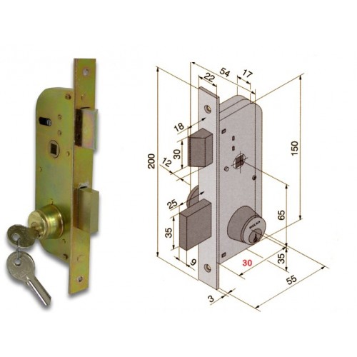 WELKA 06030000 SERR INFIL CIL FISSO