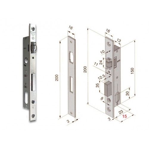 WELKA 11015010 SERR INFIL CIL OVALE F16