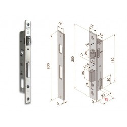 WELKA 11015010 SERR INFIL CIL OVALE F16