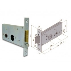 WELKA 12360010 SERR INFIL CIL TONDO F16