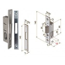 WELKA 11215010 SERR INFIL CIL OVALE F16