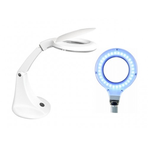 LAMPADA DA TAVOLO CON LENTE