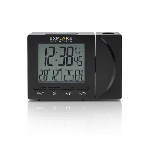 Explore Scientific RDP1001BLK sveglia Sveglia...