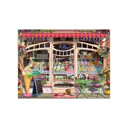 Ravensburger Ice Cream Shop Puzzle con tessere...
