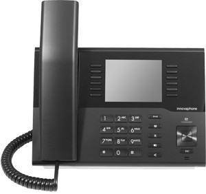 Innovaphone IP222 telefono IP Nero Cornetta cablata