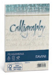 Favini Pergamena Calligraphy busta Carta Crema