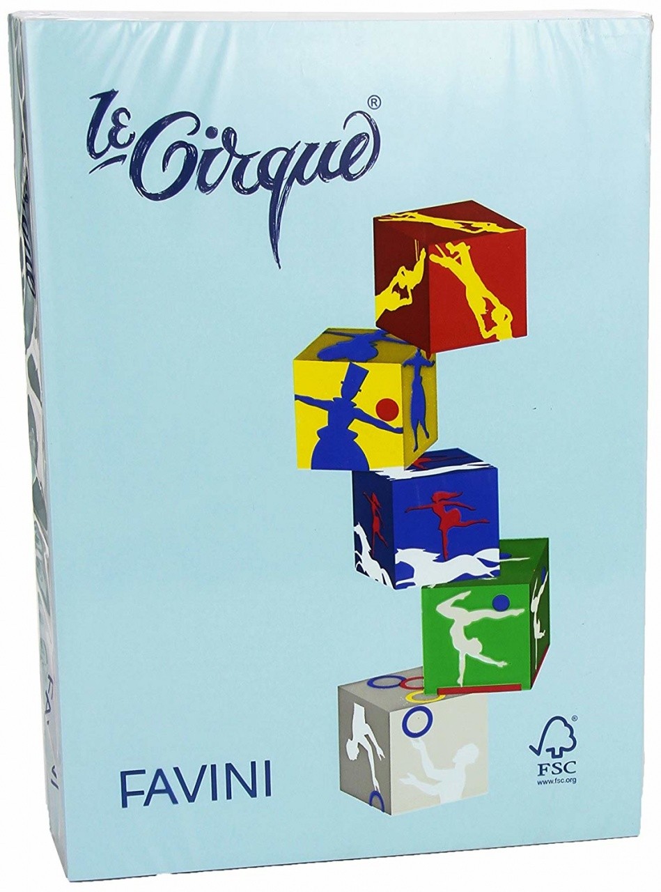 Favini Le Cirque carta inkjet A3 (297x420 mm) 500 fogli Blu