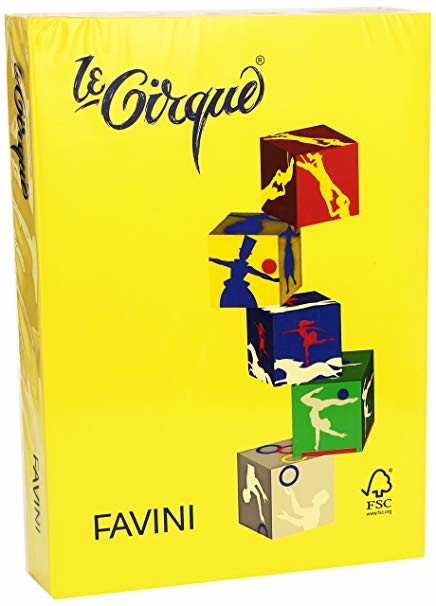 Favini Le Cirque carta inkjet A3 (297x420 mm) 500 fogli Giallo