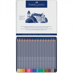Faber-Castell Goldfaber Aqua pastello colorato 24 pezzo(i) Multicolore