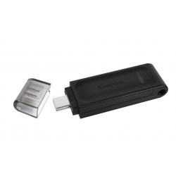 Kingston Technology DataTraveler 70 unità flash USB 32 GB USB tipo-C 3.2 Gen 1 (3.1 Gen 1) Nero