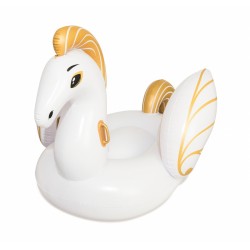 Bestway 41118 galleggiante da piscina e da spiaggia Oro, Bianco Gonfiabile cavalcabile Vinile