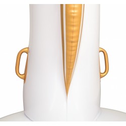 Bestway 41118 galleggiante da piscina e da spiaggia Oro, Bianco Gonfiabile cavalcabile Vinile