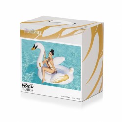 Bestway 41120 galleggiante da piscina e da spiaggia Nero, Oro, Bianco Gonfiabile cavalcabile Vinile