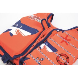 Bestway 32176 galleggiante da piscina e da spiaggia Blu, Rosa Gilet da nuoto Immagine Tessile