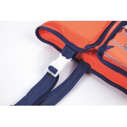 Bestway 32176 galleggiante da piscina e da spiaggia Blu, Rosa Gilet da nuoto Immagine Tessile