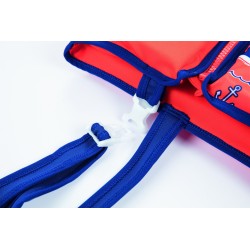 Gilet Salvagente Trainer, Con Cuscinetti In Schiuma All'Interno, Chiusura Lampo E Cinghia Di Sicurezza. Misura M/L, 2 Stampe