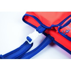 Gilet Salvagente Trainer, Con Cuscinetti In Schiuma All'Interno, Chiusura Lampo E Cinghia Di Sicurezza. Misura M/L, 2 Stampe