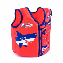 Gilet Salvagente Trainer, Con Cuscinetti In Schiuma All'Interno, Chiusura Lampo E Cinghia Di Sicurezza. Misura M/L, 2 Stampe