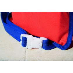 Gilet Salvagente Trainer, Con Cuscinetti In Schiuma All'Interno, Chiusura Lampo E Cinghia Di Sicurezza. Misura M/L, 2 Stampe