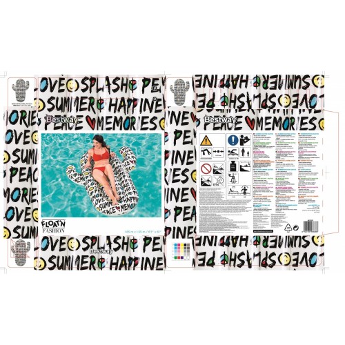 Bestway 43260 galleggiante da piscina e da...