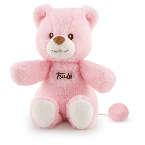 Orso Carillon Cremino rosa S