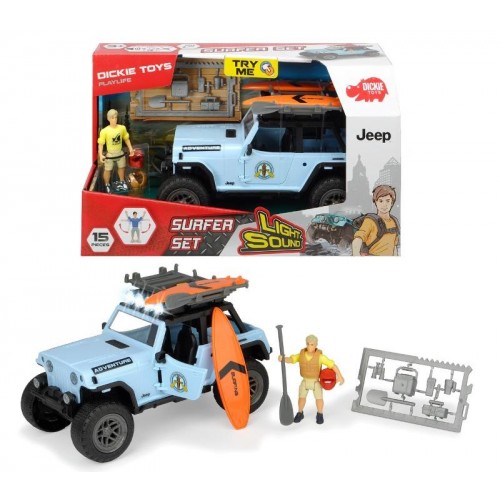 Simba Playlife Surfer Set, Jeepster Commando...