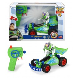 Simba Rc Toy Story Buggy 1:24, Cm.20 Con Personaggio Di Buzz, 2 Canali, Frequenza 2,4Ghz, Funzione Turbo