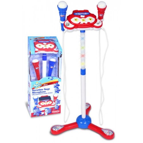 STAGE CONSOLLE CON 2 MICROFONI E SUPPORTO PER...