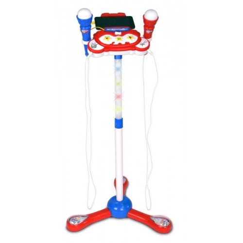 STAGE CONSOLLE CON 2 MICROFONI E SUPPORTO PER...