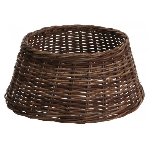 base coprialbero in vimini marrone