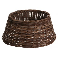 base coprialbero in vimini marrone