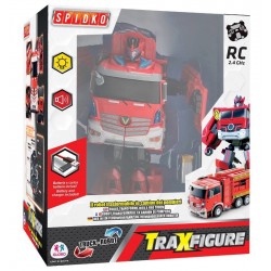 GLOBO R/C Traxfigure Camion Robot C/Luce/Li-Po Battery P
