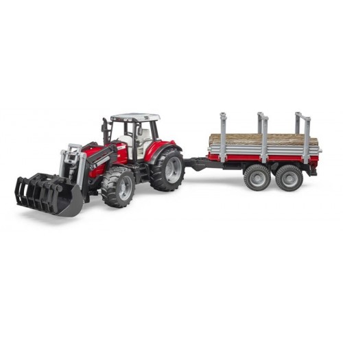 Bruder 02046 - Trattore Massey Ferguson 7480...