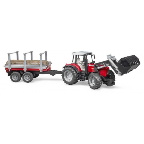 Bruder 02046 - Trattore Massey Ferguson 7480...