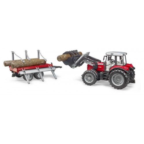 Bruder 02046 - Trattore Massey Ferguson 7480...