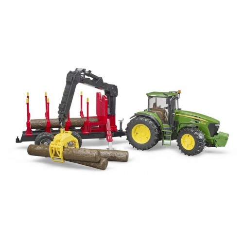 BRUDER Trattore John Deere 7930 Con Benna E...
