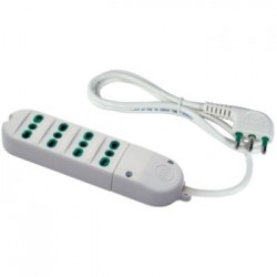 FANTON 41020 prolunghe e multiple 1,5 m 4 presa(e) AC Bianco