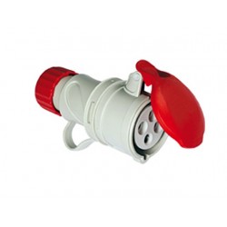 FME.PRESA CEE ROSSO T.S. 3P+T 16A 71144