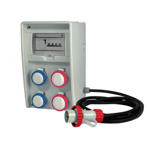 FME QUADRO 2PRESE BLU+2ROSSE STAGNE74321