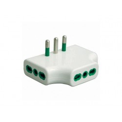 FME.ADATTATORE 3PRESA BIANCO 16A 82220