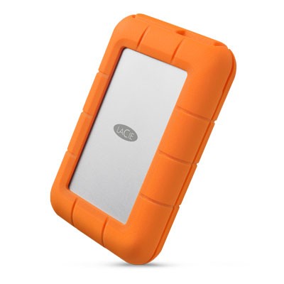 LaCie Rugged RAID Pro disco rigido esterno 4000 GB Grigio, Arancione