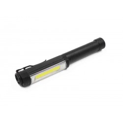 CFG Calamito LED Torcia elettrica con clip Nero