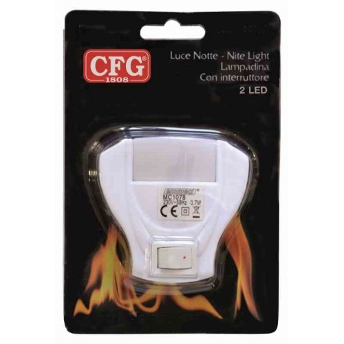 CFG Nina LED Luce notturna con spina